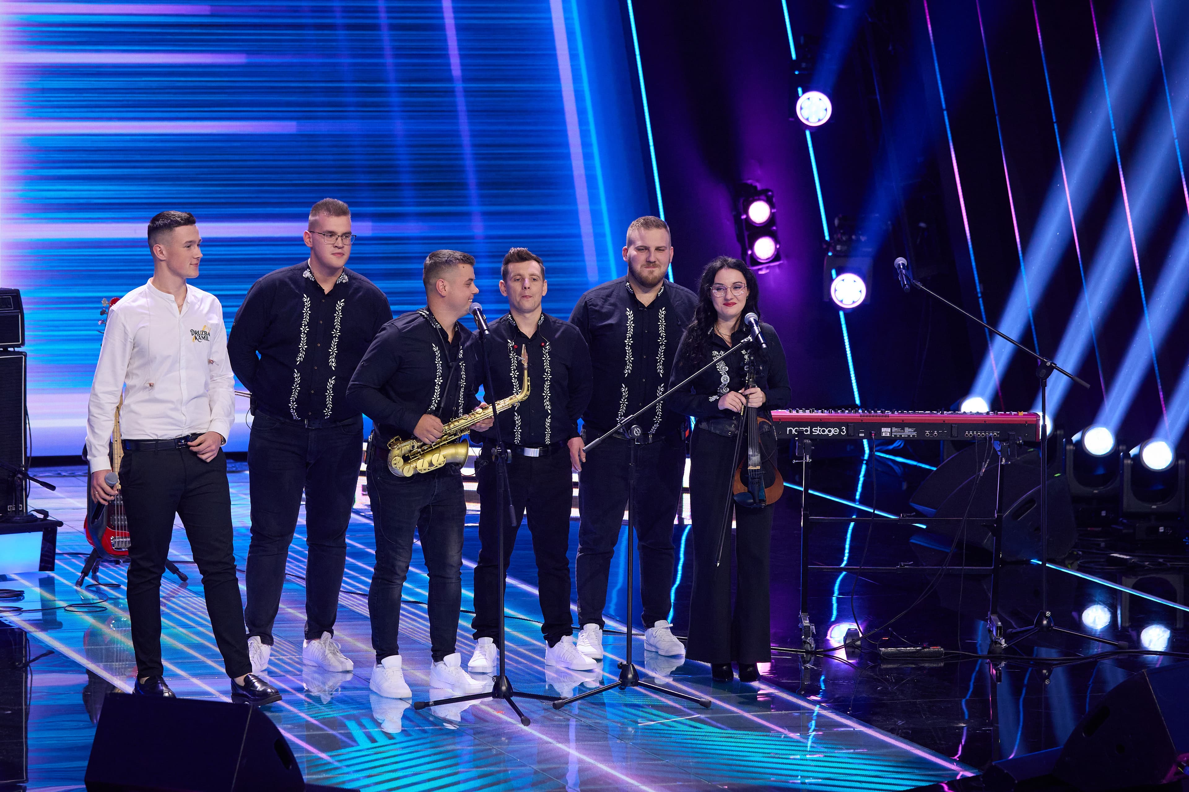 Kapela ZbiYranina na scenie MBTM